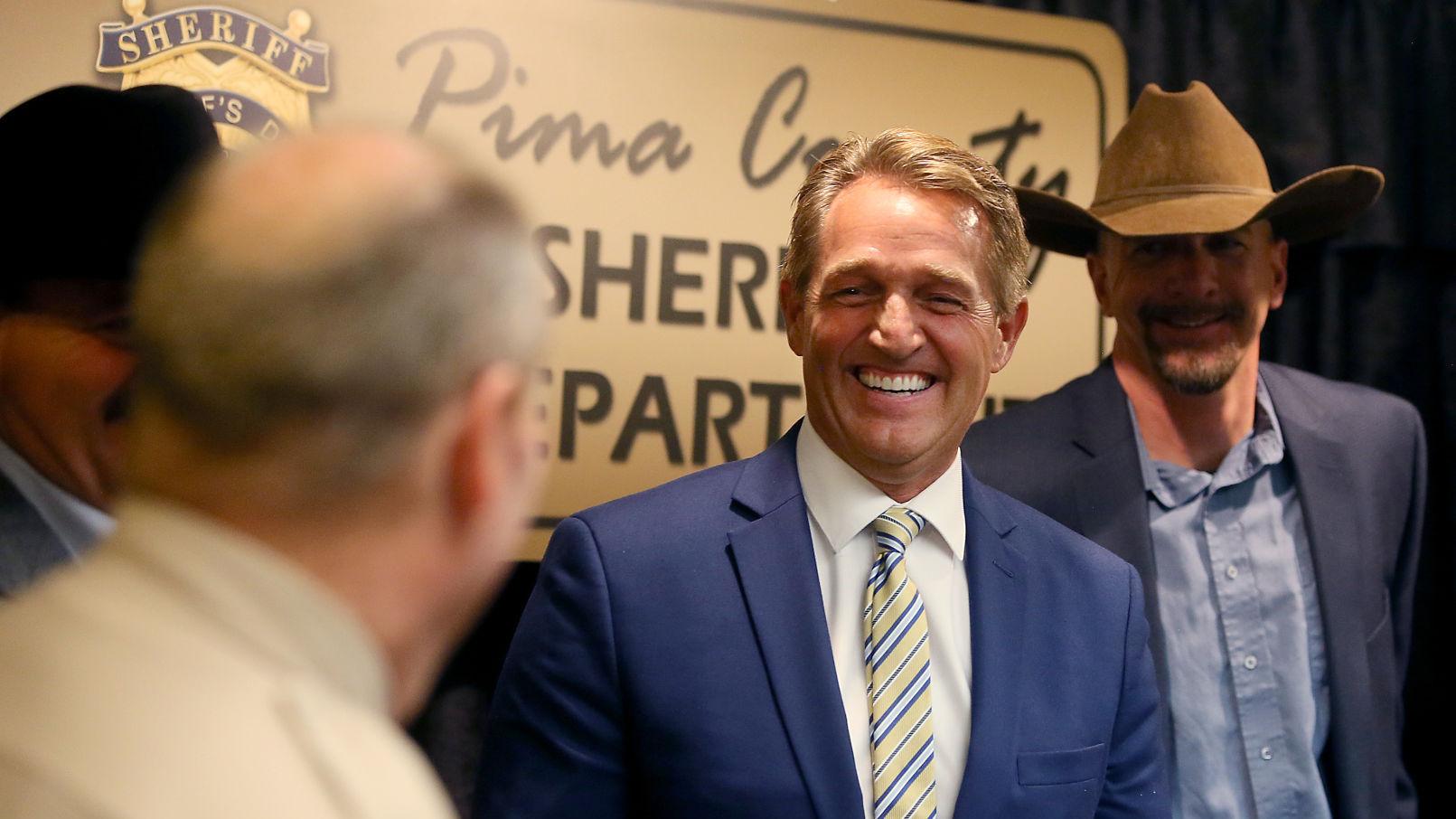 Sheriffs' group honors Flake for bravery in June shooting